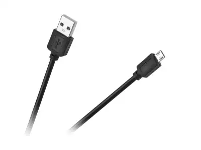 Kabel USB - micro USB M-Life czarny 1m