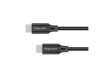 Kabel USB typu C - USB typu C 100 W 1 m Kruger&amp;Matz Basic
