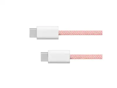 Kabel USB typu C - USB typu C 60 W 1,5 m różowy Kruger&amp;Matz Basic