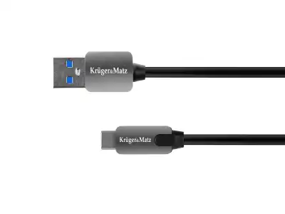Kabel USB wtyk 3.0 - wtyk typu C 5 Gbps 1 m Kruger&amp;Matz
