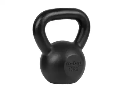 Kettlebell żeliwny 10kg, REBEL ACTIVE