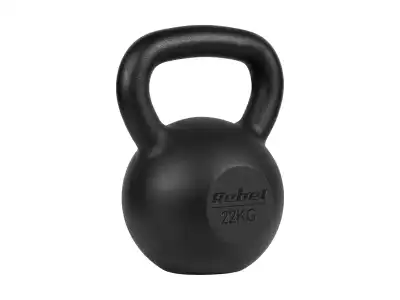 Kettlebell żeliwny 22kg, REBEL ACTIVE