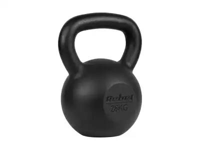 Kettlebell żeliwny 26kg, REBEL ACTIVE