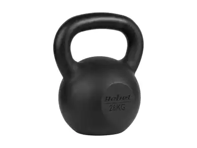 Kettlebell żeliwny 28kg, REBEL ACTIVE