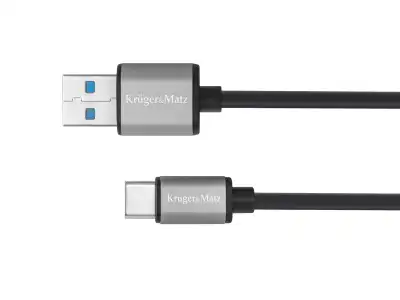 Kabel USB wtyk 3.0V - wtyk typu C 5 Gbps 1m Kruger&amp;Matz Basic