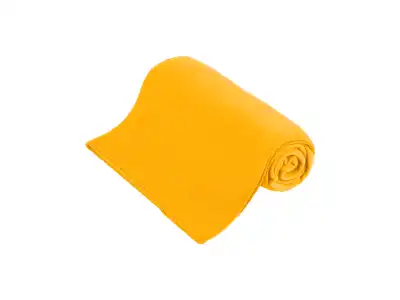 Koc polarowy 130x150 cm TEESA - żółty