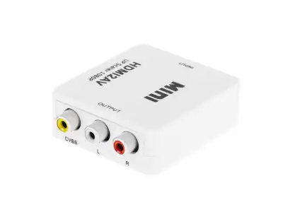 Konwerter sygnału gniazdo HDMI - gniazdo AV - CHINCH CVBS + AUDIO