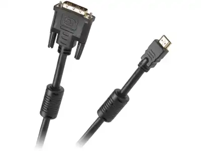 Kabel DVI-HDMI 5m  GOLD v1.3b