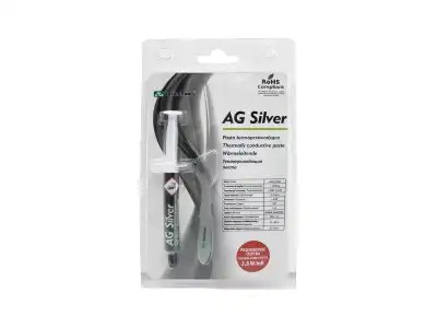 Pasta termoprzewodząca Silver 3g AG AGT-107
