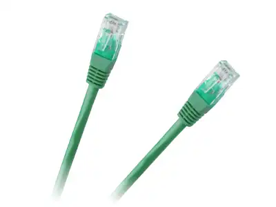 Patchcord kabel UTP 8c wtyk-wtyk 3,0m CCA zielony  cat.6e