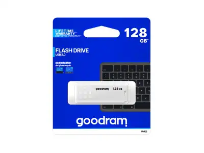 Pendrive Goodram USB 2.0 128GB biały