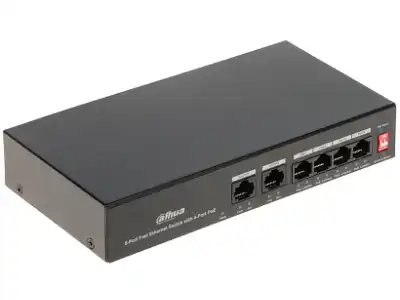 SWITCH POE PFS3006-4ET-36 4-PORTOWY DAHUA