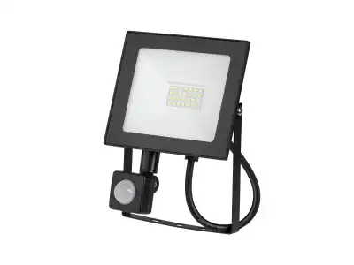 Reflektor LED Rebel 20W z sensorem zmierzchu (28x2835 SMD) ,  6500K, 230V