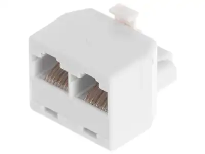 ROZGAŁĘŹNIK RJ45-W/2RJ45-G