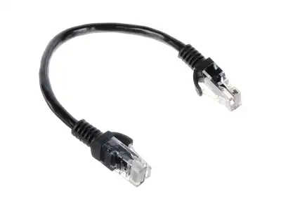 PATCHCORD RJ45/0.2-BLACK 0.2&nbsp;m