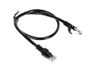 PATCHCORD RJ45/0.5-BLACK 0.5&nbsp;m