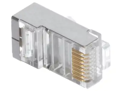 WTYK MODULARNY EKRANOWANY RJ45/EKRAN*P100