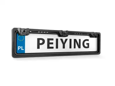 Samochodowa kamera cofania z czujnikiem parkowania w ramce tablicy rejestracyjnej Peiying