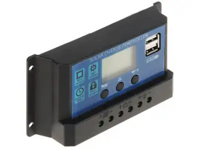 REGULATOR SOLARNY ŁADOWANIA AKUMULATORÓW SCC-30A-PWM-LCD-S2