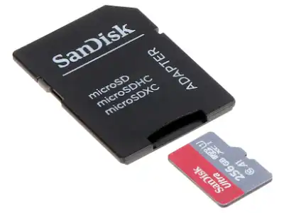 KARTA PAMIĘCI SD-MICRO-10/256-SANDISK microSD UHS-I, SDXC 256&nbsp;GB SANDISK