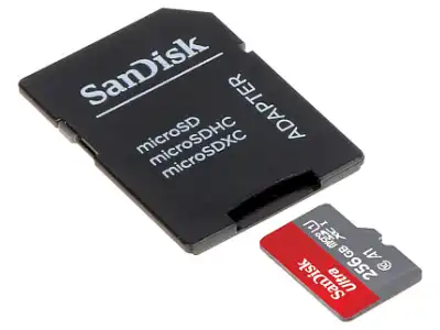 KARTA PAMIĘCI SD-MICRO-10/256-SANDISK microSD UHS-I, SDXC 256&nbsp;GB SANDISK