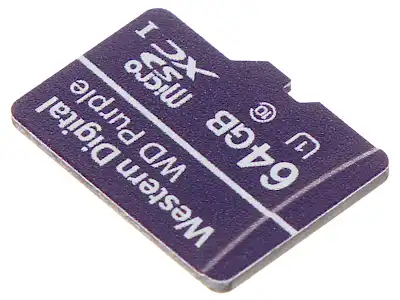 KARTA PAMIĘCI SD-MICRO-10/64-WD microSD UHS-I, SDXC 64&nbsp;GB Western Digital