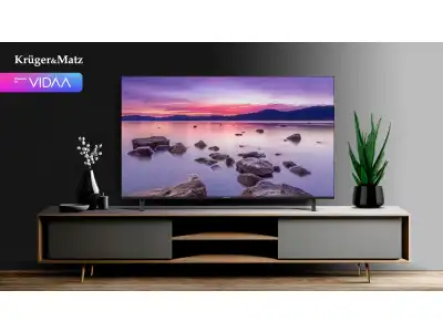 Telewizor Kruger&amp;Matz 55&quot; UHD smart DVB-T2/S2 H.265 Hevc