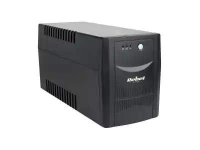 Zasilacz awaryjny UPS REBEL model Micropower 1500 (offline, 1500 VA / 900 W, 230 V, 50 Hz)