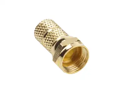 Wtyk SAT F 6,8 mm GOLD CU Cabletech